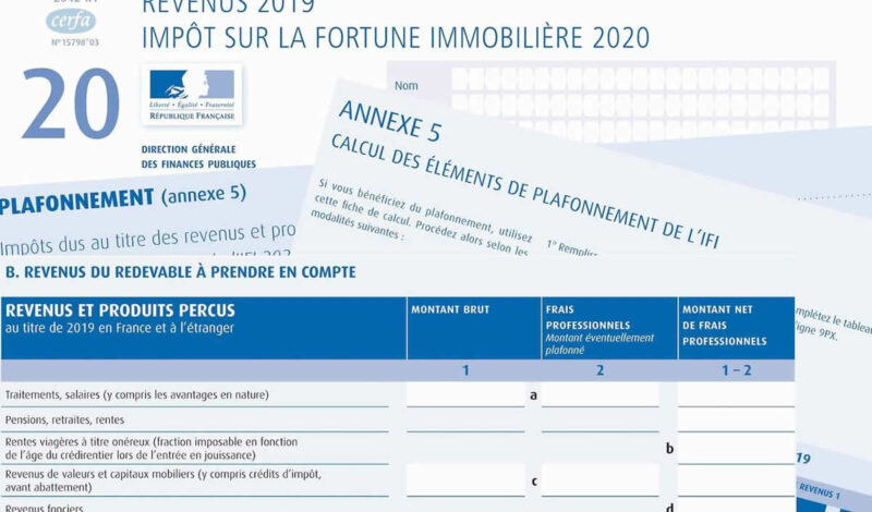 Impôt sur la fortune immobilière (IFI)